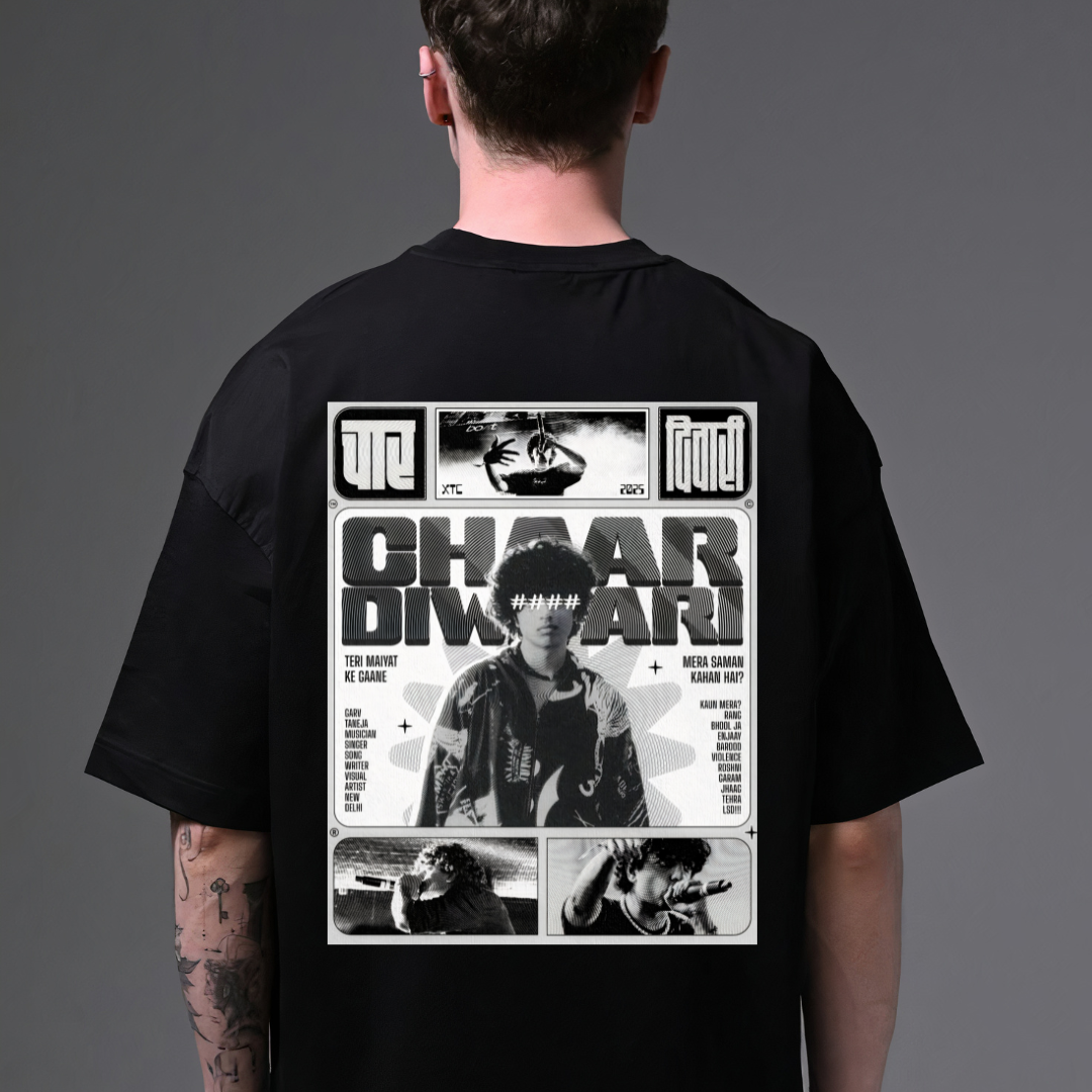 Chaar Diwari Oversized Tee