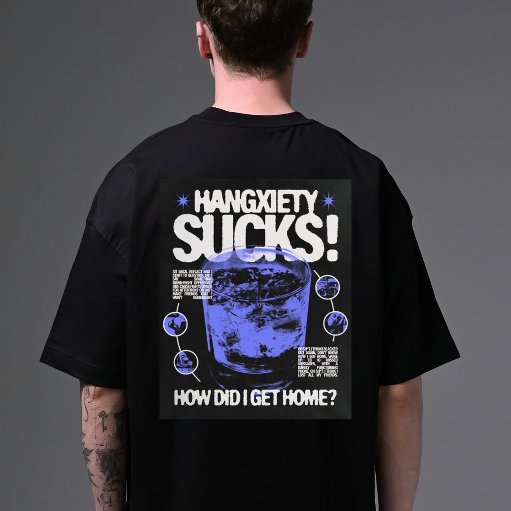Hangxiety Oversized Tee