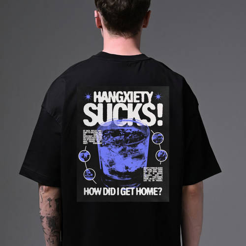 Hangxiety Oversized Tee