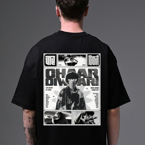 Chaar Diwari Oversized Tee